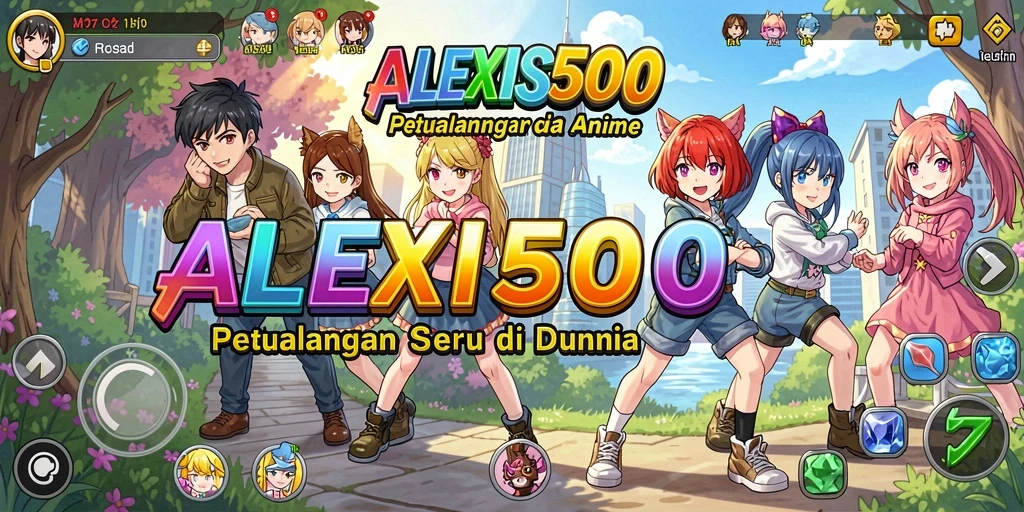 Tampilan menarik dari gameplay ALEXIS500 yang penuh aksi.