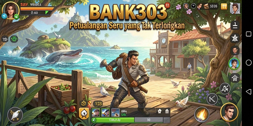 Tampilan menarik dari gameplay BANK303 yang penuh petualangan.