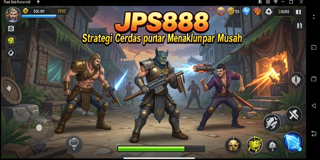 Tampilan menarik dari gameplay JPS888 yang penuh strategi.