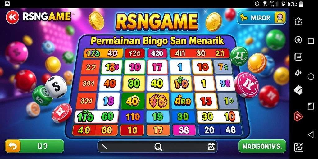 Tampilan gameplay menarik pada RSNGAME dengan suasana Bingo yang menyenangkan.
