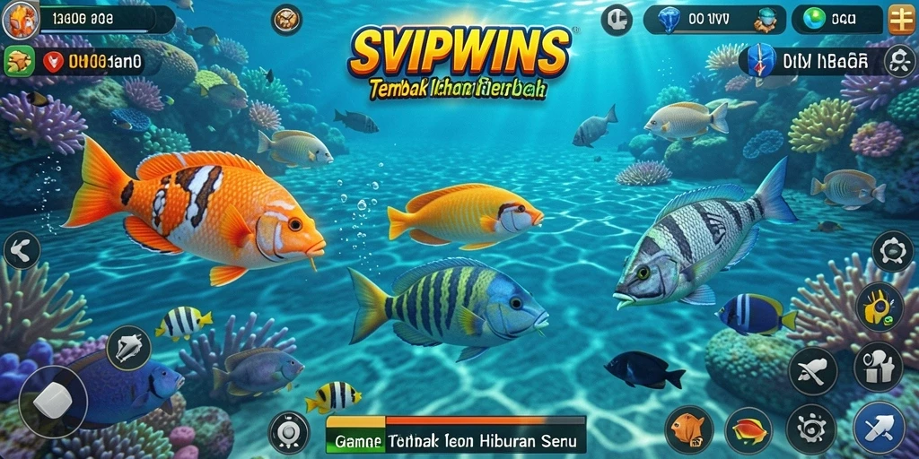 Gameplay seru Tembak Ikan di SVIPWINS.