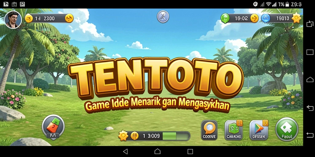 TENTOTO menawarkan gameplay Idle yang penuh warna dan karakter menarik.